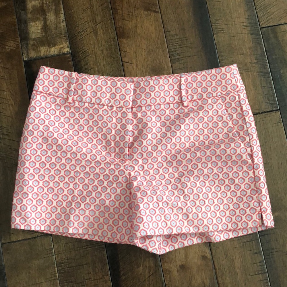 Loft patterned shorts, size 6